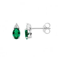 Pendientes Comete Mujer in Oro Smeraldo 0.86 Ct ORB1071 - ORB1071